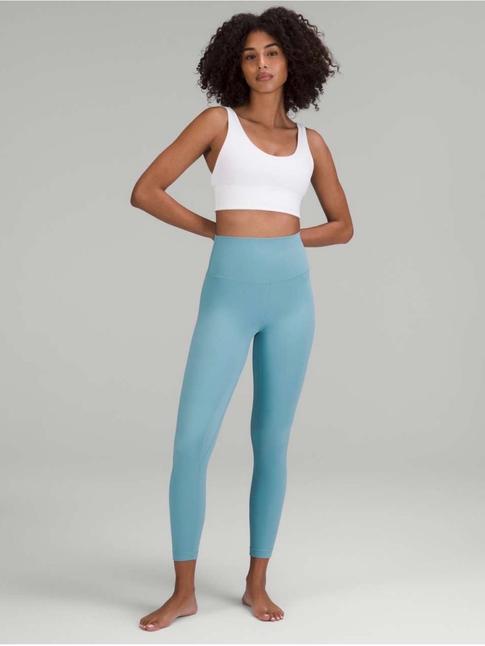 Lululemon Align High-Rise Pant 25"
Tidal Teal Size 10